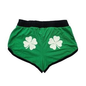 Hot Topic St Patricks Day Shamrock Lounge Shorts